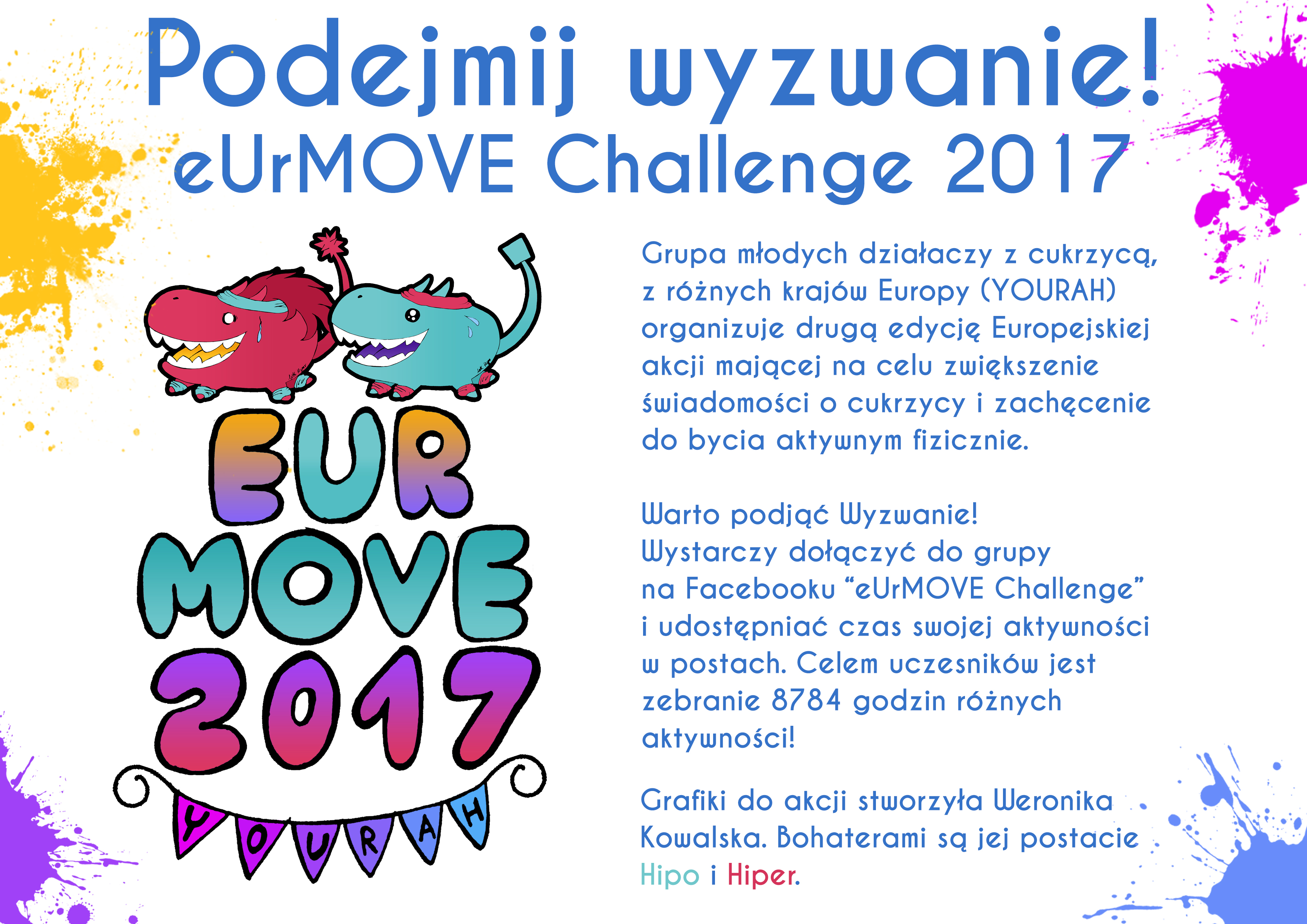 eUrMOVE Challenge 2017 – Podejmij wyzwanie i żyj aktywnie z cukrzycą!