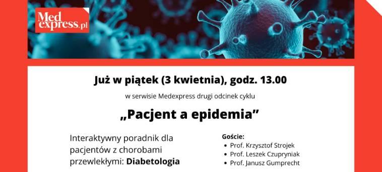 „Pacjent a epidemia” – temat Diabetologia