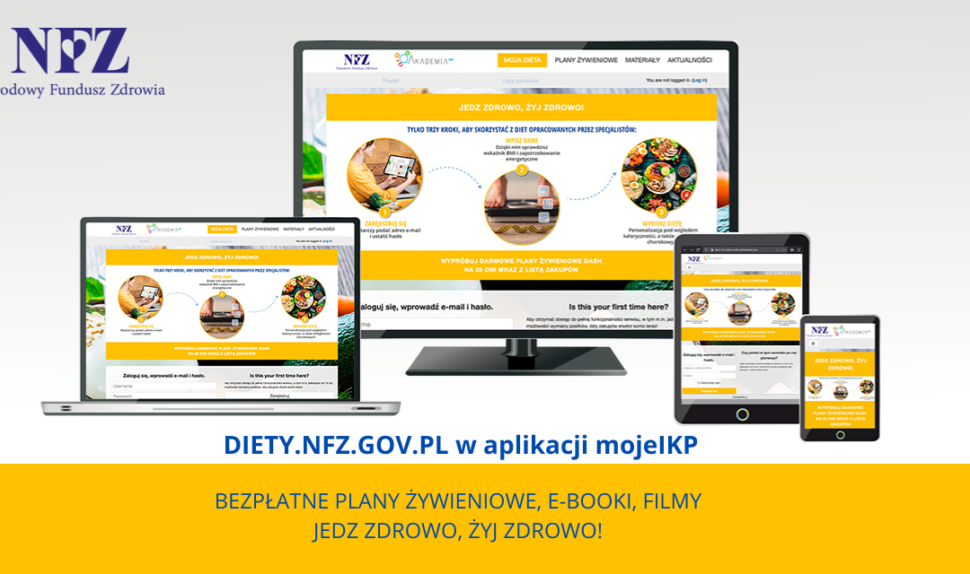 Dostęp do portalu Diety NFZ przez aplikację mojeIKP