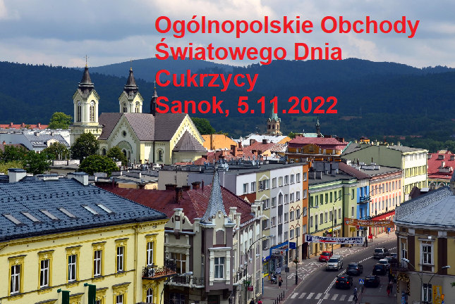 Ogólnopolskie Obchody Światowego Dnia Cukrzycy – Sanok, 5.11.2022