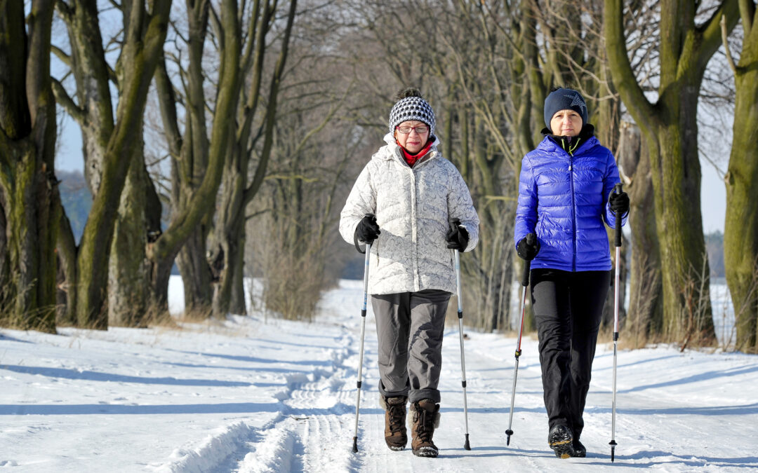 Zimowe spacery – czyli o zalecanej ilości kroków i długości życia