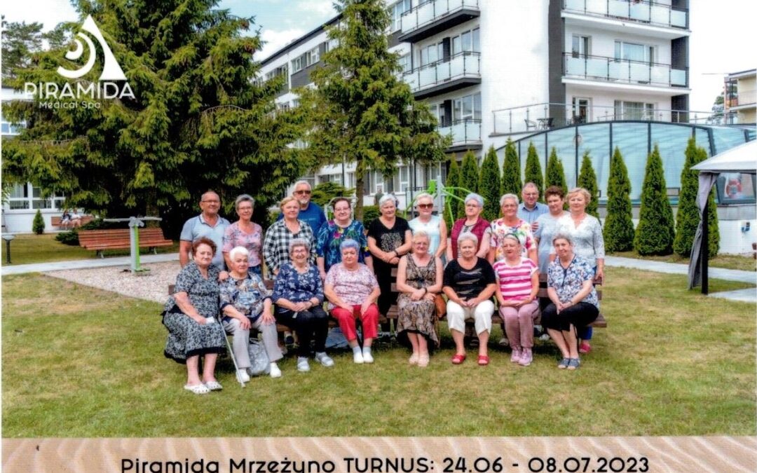 Członkowie PSD z Rzepina na turnusie rehabilitacyjnym w Mrzeżynie