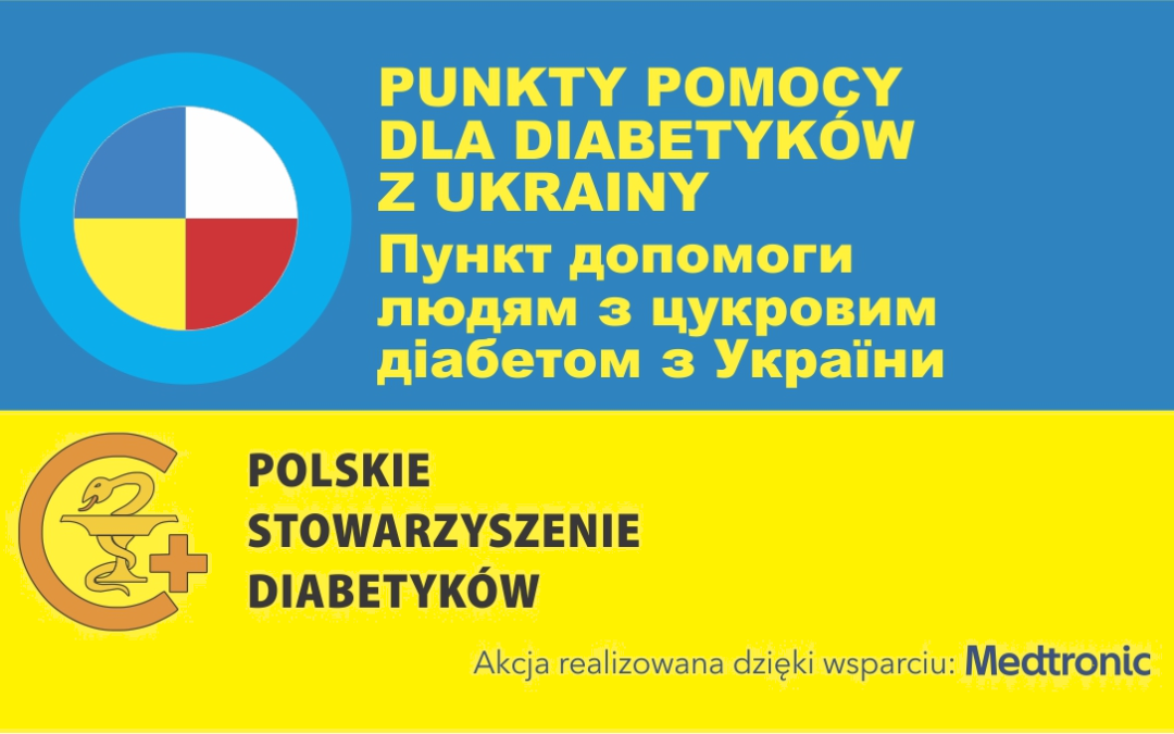 Punkty Pomocy dla diabetyków z Ukrainy dzięki wsparciu firmy Medtronic