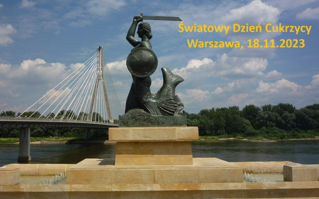 Ogólnopolskie obchody Światowego Dnia Cukrzycy w Warszawie, 18.11.2023