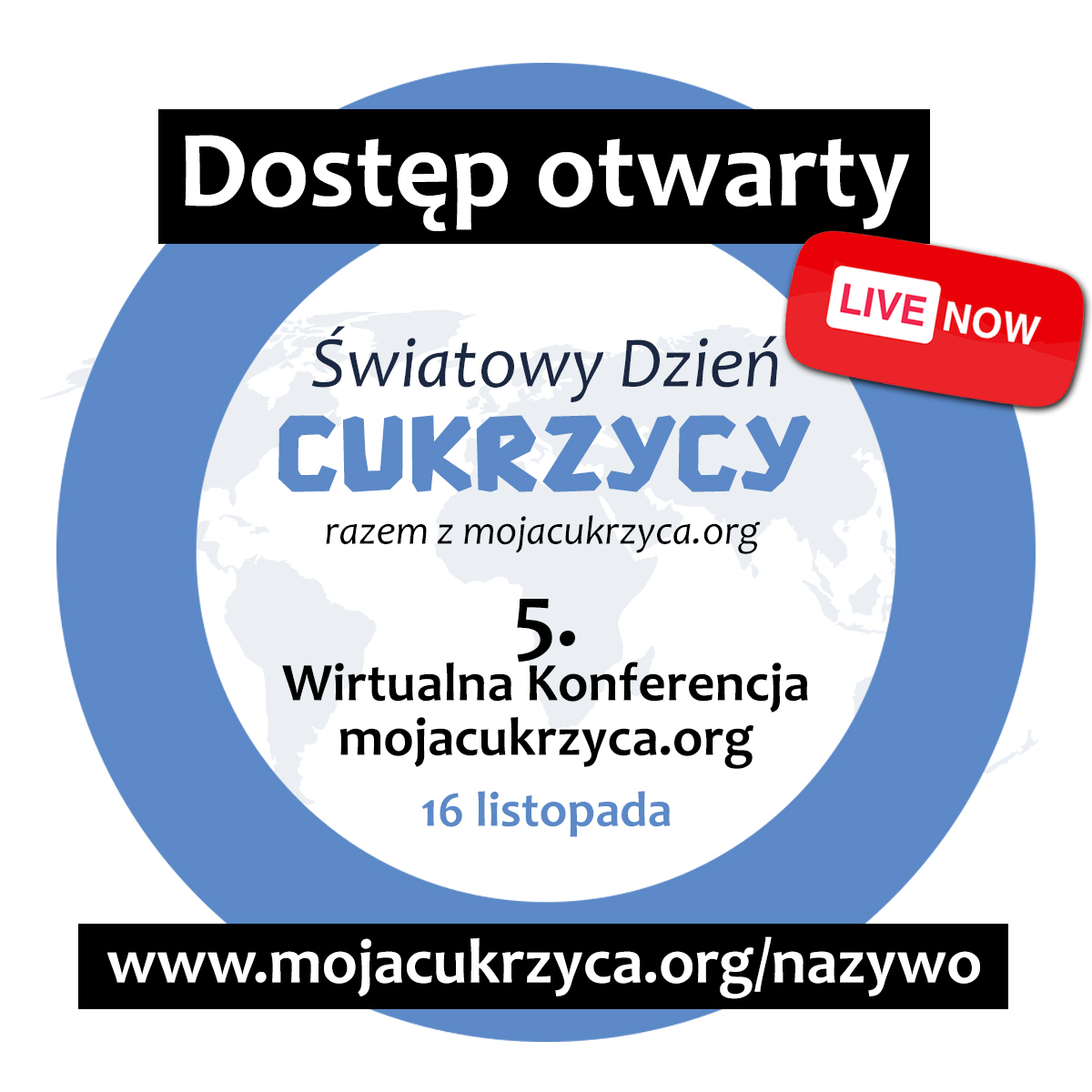 Wirtualna Konferencja mojacukrzyca.org – Żyj zdrowo i świadomie!