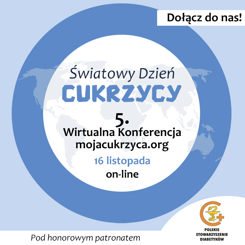 Wirtualna Konferencja mojacukrzyca.org – Żyj zdrowo i świadomie!